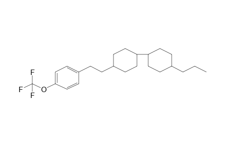 Benzene, 1-[2-(4'-propyl[1,1'-bicyclohexyl]-4-yl)ethyl]-4-(trifluoromethoxy)-