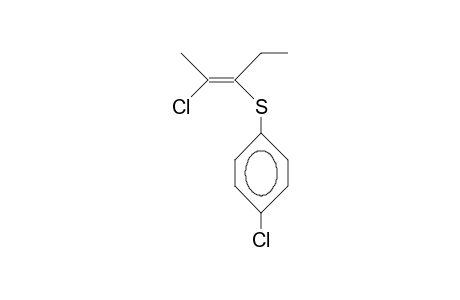 (Z)-2-CHLORO-3-(4-CHLOROBENZENESULFENYL)-2-PENTENE