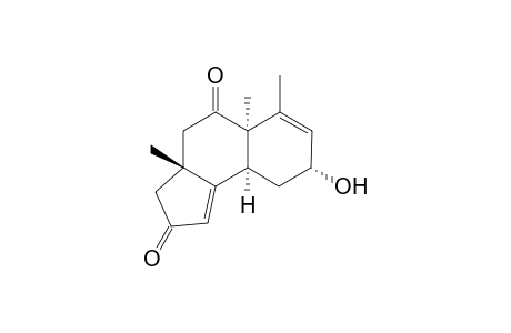 (3aR,5aR,8R,9aS)-3a,4,5a,8,9,9a-Hexahydro-8-hydroxy-3a,5a,6-trimethyl-2H-benz[e]indene-2,5(3H)-dione