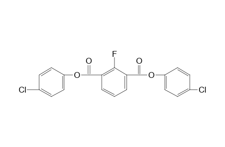 2-fluoroisophthalic acid, bis(p-chlorophenyl) ester