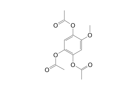 acetic acid (2,5-diacetoxy-4-methoxy-phenyl) ester