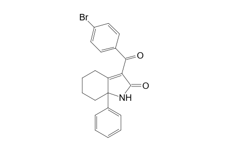 3-(4-Bromobenzoyl)-7a-phenyl-1,4,5,6,7,7a-hexahydro-2H-indol-2-one