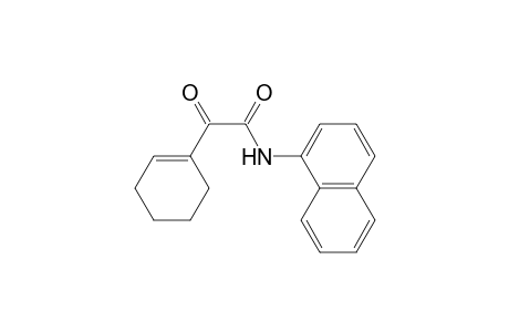 1-Cyclohexene-1-glyoxylamide, N-1-naphthyl-