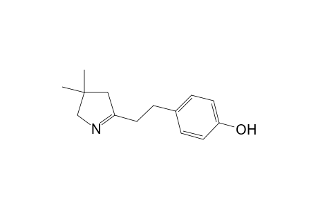 4-(2-(3,3-Dimethyl-3,4-dihydro-2H-pyrrol-5-yl)ethyl)phenol