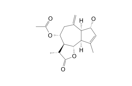 8-ALPHA-ACETOXY-2-ALPHA-HYDROXY-1-ALPHA,5-ALPHA,6-BETA,7-ALPHA,11-BETA-H-GUAIA-3,10(14)-DIEN-12,6-OLIDE