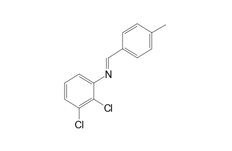 2,3-dichloro-N-(p-methylbenzylidene)aniline