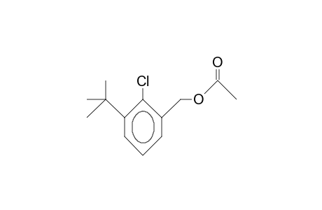 Benzenemethanol, 2-chloro-3-(1,1-dimethylethyl)-, acetate