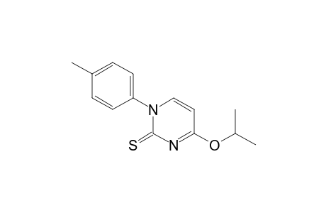 4-ISOPROPOXY-1-PARA-TOLYLPYRIMIDINE-(1H)-2-THIONE