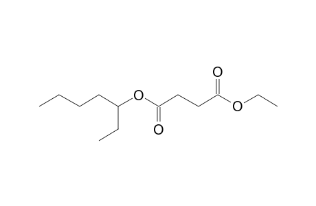 Succinic acid, ethyl 3-heptyl ester