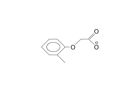 2-Methyl-phenoxy-acetate anion