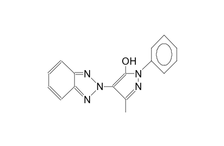 4-(2H-Benzotriazolyl-2)-3-methyl-1-phenyl-5-pyrazolol