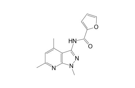 2-Furancarboxamide, N-(1,4,6-trimethyl-1H-pyrazolo[3,4-b]pyridin-3-yl)-