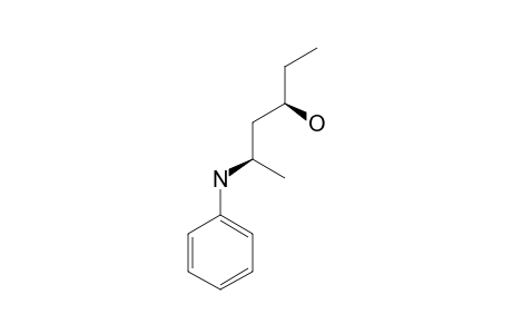 5-ANILINO-HEXAN-3-OL;ERYTHRO-ISOMER