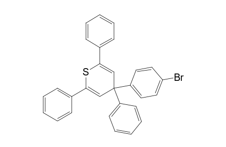 4-(4-Bromo-phenyl)-2,4,6-triphenyl-4H-thiopyran