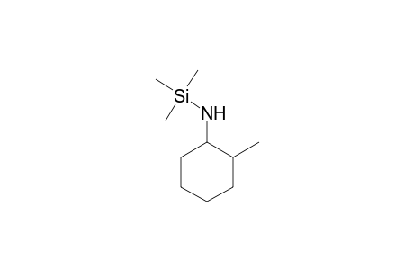 Cyclohexylamine <2-methyl-, cis>, mono-TMS
