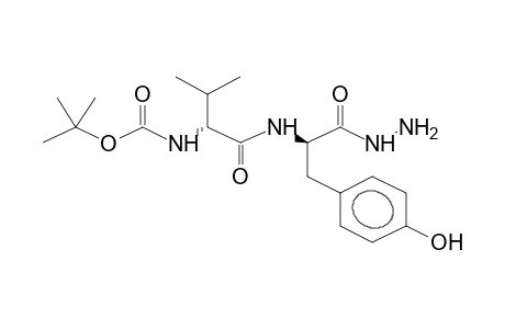 TERT-BUTYLOXYCARBONYL-VALINE-TYROSINE HYDRAZIDE DIPEPTIDE