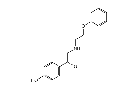 (+)-p-hydroxy-alpha-{[(2-phenoxyethyl)amino]methyl}benzyl alcohol