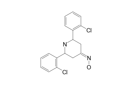 2,6-DI-(ORTHO-CHLORPHENYL)-PIPERIDIN-4-ONE-OXIME