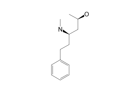 4-(METHYLAMINO)-6-PHENYLHEXAN-2-OL;ERYTHRO-ISOMER