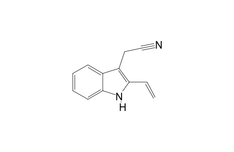 2-(2-ethenyl-1H-indol-3-yl)acetonitrile