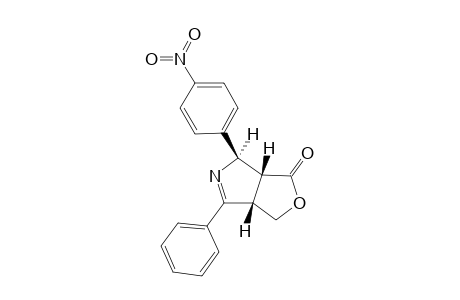 (3aR,4R,6aS)-4-(4-nitrophenyl)-6-phenyl-1,3a,4,6a-tetrahydrofuro[3,4-c]pyrrol-3-one