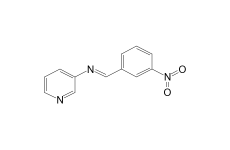 N-[(E)-(3-Nitrophenyl)methylidene]-3-pyridinamine