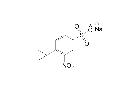 4-Tert-butyl-3-nitrobenzenesulfonic acid, sodium salt