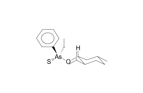 ERYTHRO-ETHYLPHENYLTHIOARSINIC ACID, L-MENTHYL ESTER