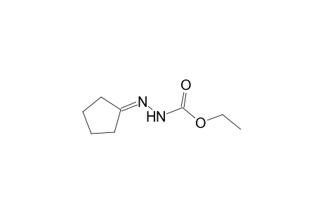 3-Cyclopentylidene-carbazic acid, ethyl ester