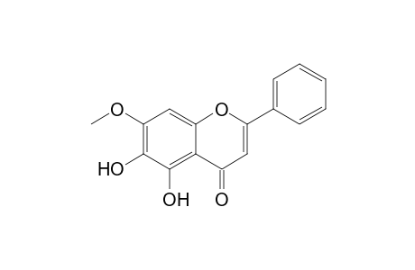 5,6-Dihydroxy-7-methoxyflavone