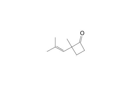 2-Methyl-2-(2-methyl-1-propenyl)cyclobutanone