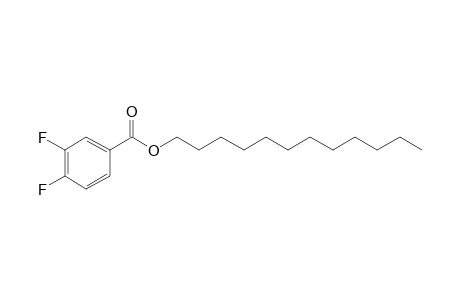 3,4-Difluorobenzoic acid, dodecyl ester