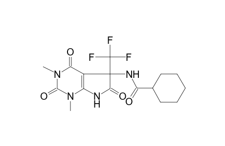 N-[1,3-dimethyl-2,4,6-trioxo-5-(trifluoromethyl)-2,3,4,5,6,7-hexahydro-1H-pyrrolo[2,3-d]pyrimidin-5-yl]cyclohexanecarboxamide