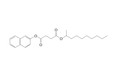 Succinic acid, dec-2-yl 2-naphthyl ester