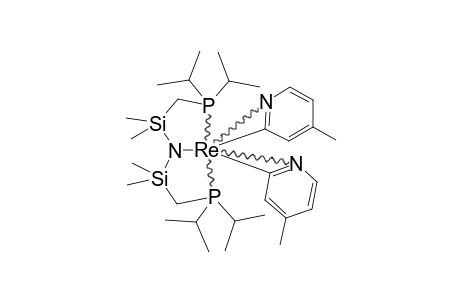 [PNP(I-PR)]-RE-[(4-METHYL-2-PYRIDYL)-(2)];MAJOR-ISOMER