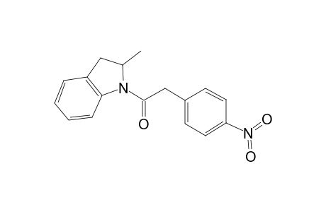 2-Methyl-1-[(4-nitrophenyl)acetyl]indoline