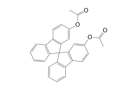 Spiro[9,9']difluorene-2,2'-diol, diacetate