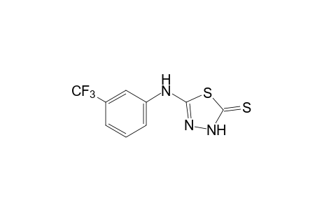 2-(alpha,alpha,alpha-TRIFLUORO-m-TOLUIDINO)-DELTA^2-1,3,4-THIADIAZOLINE-5-THIONE