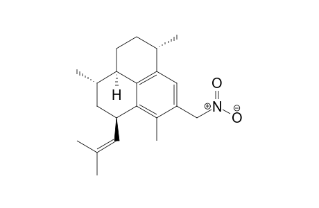 (1R,3S,3aR,6S)-3,6,9-Trimethyl-1-(2-methylprop-1-en-1-yl)-8-(nitromethyl)-2,3,3a,4,5,6-hexahydro-1H-phenalene