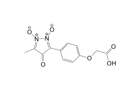 4-(5-Methyl-4-oxo-pyrazol-3-yl)phenoxyacetic acid N',N''-Dioxide
