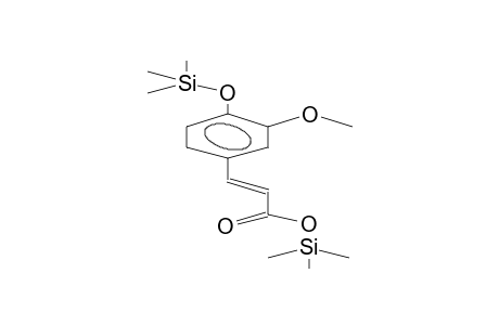 (E)-3-(4-TRIMETHYLSILYLOXY-3-METHOXYPHENYL)-ACRYLIC-ACID-TRIMETHYLESTER