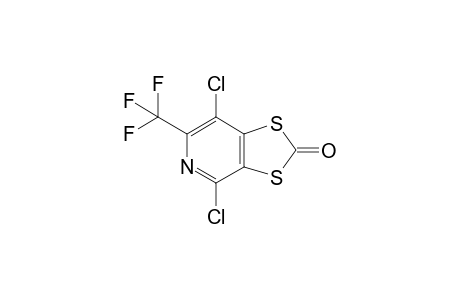 4,7-DICHLORO-6-TRIFLUOROMETHYL-1,3-DITHIOLO-[4.5-C]-PYRIDINE-2-ONE