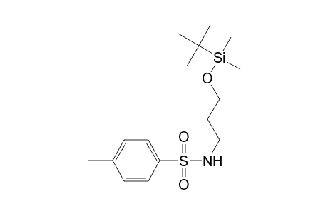 N-(3-[T-Butyl-dimethyl-silyloxy]-propyl)-4-toluenesulfonamide