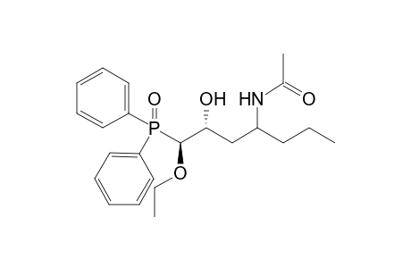 (1S,2R)-ant,anti,and anti,syn-4-Acetamido-1-diphenylphosphinoyl-1-ethoxyheptan-2-ol