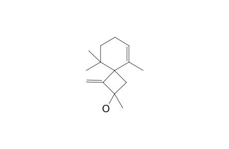 2,5,9,9-Tetramethyl-1-methyliden-spiro(3.5)non-5-en-2-ol