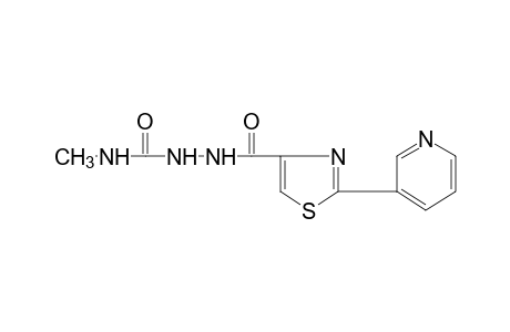 4-methyl-1-{[2-(3-pyridyl)-4-thiazolyl]carbonyl}semicarbazide