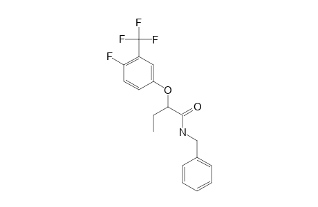 N-(benzyl)-2-[4-fluoro-3-(trifluoromethyl)phenoxy]butyramide