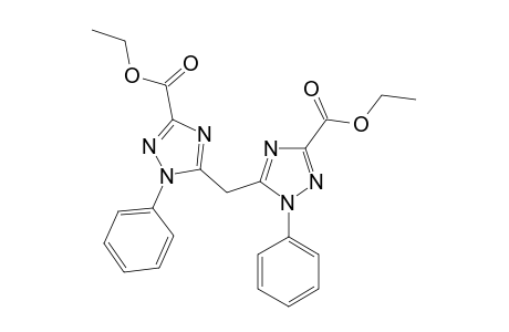 BIS-(1H-3-ETHOXYCARBONYL-1-PHENYL-1,2,4-TRIAZOL-5-YL)-METHANE