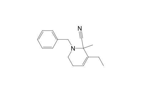 2-Pyridinecarbonitrile, 3-ethyl-1,2,5,6-tetrahydro-2-methyl-1-(phenylmethyl)-