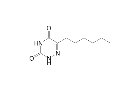 6-hexyl-as-triazine-3,5(2H,4H)-dione